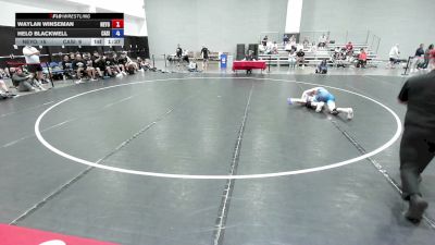 150 lbs Waylan Winseman, New York vs Helo Blackwell, California Silver