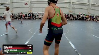 98 lbs Round 1 (6 Team) - Riley Smith, OMP vs Jaxten Deweese, 330 Lab