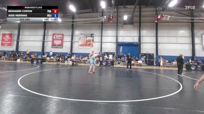 225 lbs Benjamin Corvin, Pennsylvania Blue vs Jude Herring, Oklahoma