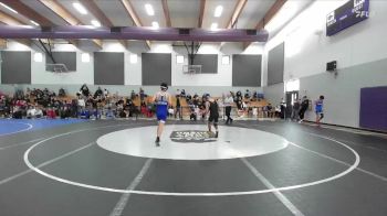 Boys 128 lbs Champ. Round 1 - Domingo Martinez, Live Oak Boys vs Jesus Montalvo, Orland Boys