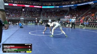 3A-132 lbs Champ. Round 2 - Kane Butrick, Fort Dodge vs Mitchell Murphy, Dubuque Hempstead