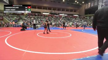 90 lbs Quarterfinal - Henry Penny, Arkansas vs Kingson Ballard, Team Conquer Wrestling