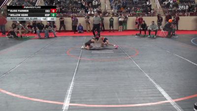 63_G lbs Semifinal - Elise Farmer, Crestwood vs Willow Kerr, Newport