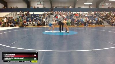 165 lbs Champ. Round 2 - Brandon Drummond, Brockport vs Gavin Fehr, Elizabethtown