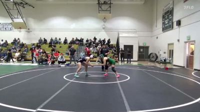 124 lbs Champ. Round 1 - Ava Anguiano, Cerritos College vs Athziri Guizar, East Los Angeles College