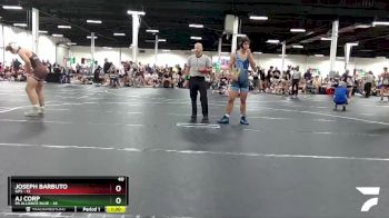 160 lbs Round 2 (4 Team) - Joseph Barbuto, GPS vs AJ Corp, PA Alliance Blue