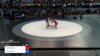 140 lbs Cons 4 - Morgan Edwards, PA vs Amelia Fawcett, AK