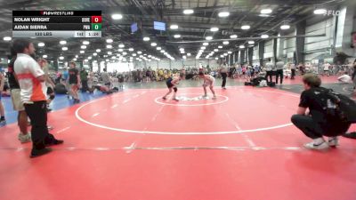 120 lbs Rr Rnd 2 - Nolan Wright, Dover Bandits - HSB vs Aidan Sierra, Parabellum Mambas - HSB