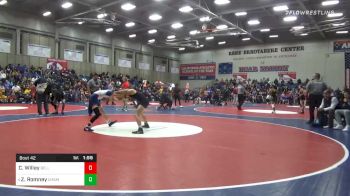 113 lbs Prelims - Connor Willey, Bella Vista vs Zeth Romney, Chaminade