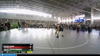187 lbs Round 1 (4 Team) - Kyler Olson, Utah Gold vs Rocky Hoffschneider, Bear Cave