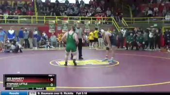 195 lbs Semifinal - Stephan Little, Union County vs Jed Barnett, Vincennes Lincoln