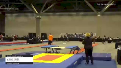 Lyncoln Martin - Double Mini Trampoline, Dynamic Gymnastics - 2021 USA Gymnastics Championships