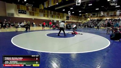 59 lbs 5th Place Match - Tobias Ruvalcaba, Fallbrook Wrestling Club vs Joel Romero, Socal Grappling Wrestling Club