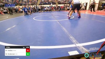 170 lbs Rr Rnd 1 - Mateo Valdez, Miami vs Wyatt Anderson, Vinita Kids Wrestling