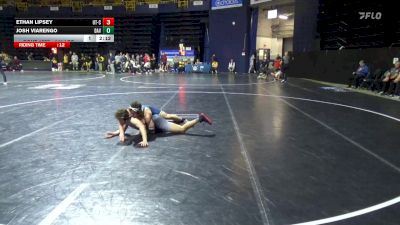 141 lbs Consi Of 16 #1 - Ethan Lipsey, Chattanooga vs Josh Viarengo, Davidson