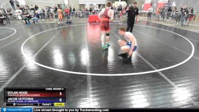 175 lbs Cons. Round 2 - Dylan Hood, Toss Em Up Wrestling Academy vs Jacob Hutchins, Victory School Of Wrestling