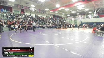 157 lbs Champ. Round 2 - Rene Pena, Olympian vs Maxwell Valencia, Westview