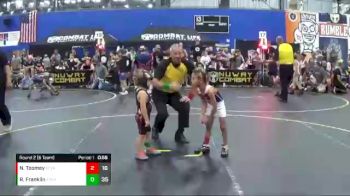 40 lbs Round 2 (6 Team) - Najm Toomey, Steel Valley vs Rowan Franklin, Ares