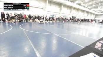 120 lbs Cons. Round 7 - Shade Wilde, Marsh Valley vs Raul Garcia, Copper Hills