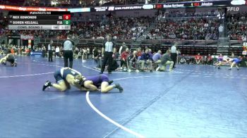 3A-132 lbs Cons. Round 2 - Soren Kelsall, Pleasant Valley vs Rex Edmonds, Iowa City, Liberty