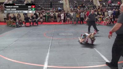 70_G lbs Final - Marley Dixon, Dubois vs Ruby Garis, State College