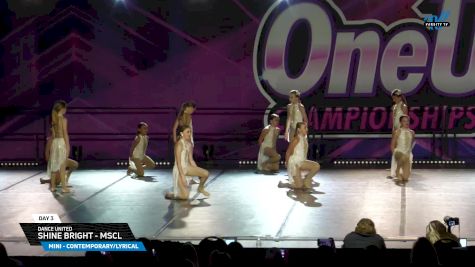 Dance United - Shine Bright - MSCL [2025 Mini - Contemporary/Lyrical Day 3] 2025 One Up Grand Nationals