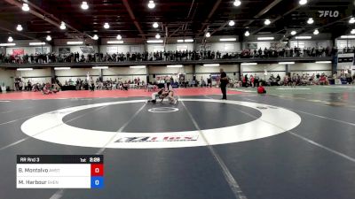 122-BLACK lbs Rr Rnd 3 - Breyana Montalvo, Amsterdam vs Makenzie Harbour, Shen