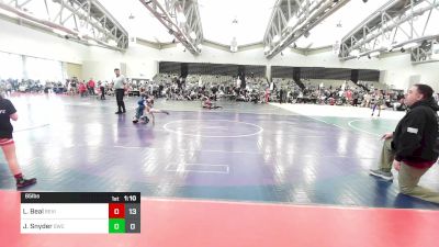 65 lbs Rr Rnd 6 - Lachlan Beal, Revival Yellow vs Joey Snyder, Seagull Wrestling Club