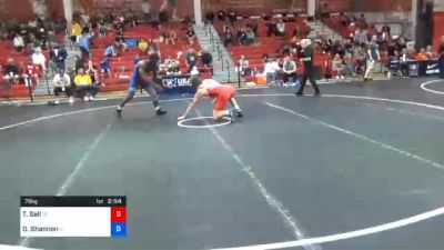 79 kg Prelims - Thomas Sell, Tennessee vs Dj Shannon, Illinois