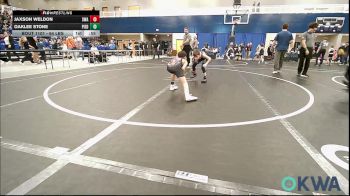 64 lbs Quarterfinal - Jaxson Weldon, Shelton Wrestling Academy vs Oaklee Stone, Piedmont Youth