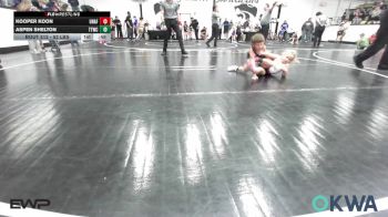 52 lbs Quarterfinal - Kooper Koon, Unaffiliated vs Aspen Shelton, Team Tulsa Wrestling Club