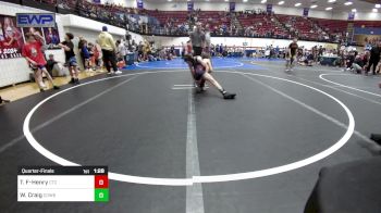 67-70 lbs Quarterfinal - Ted Fuggett-Henry, Comanche Takedown Club vs William Craig, Cowboy Wrestling