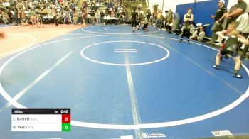 46 lbs Consi Of 16 #1 - Liam Garrett, Collinsville Cardinal Youth Wrestling vs Ryden Perry, Miami Takedown Club