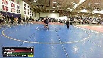 197 lbs Cons. Round 4 - Jay Smith, Eastern Oregon University (OR) vs Carter Kroll, Lourdes University