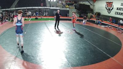 126 lbs Champ. Round 2 - Hawke Garrett, Wisconsin vs Jonathan Fay, Oregon