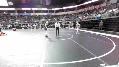 122.6 lbs Round Of 16 - Connie Burns, Lawrence Elite vs Aubrey White, Central Kentucky Wrestling Academy