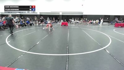 144 lbs Cade Nieuwsma, Team North Dakota vs Tyler Stephens, Team Maryland
