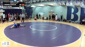 105 lbs. Cons. Round 4 - Hailey Moore, Northwest (Cedar Hill) vs Annabelle Mueller, Hampshire