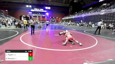 82 lbs Final - Logan Pigott, Siouxland Wr Ac vs Beaudin Murphy, Billings WC