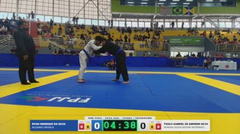 PAULO GABRIEL DE AMORIM SILVA vs RYAN HENRIQUE DA SILVA 2026 FPJJ Circuito Paulista GI Etapa 3