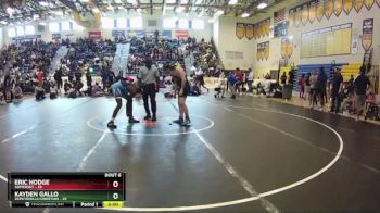 150 lbs Semifinals (8 Team) - Kayden Gallo, Zephyrhills Christian vs Eric Hodge, Somerset