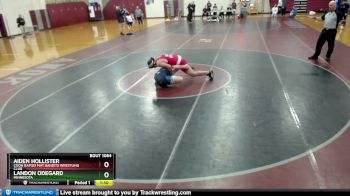 220 lbs Round 2 - Aiden Hollister, Coon Rapids Mat Bandits Wrestling Club vs Landon Odegard, Minnesota