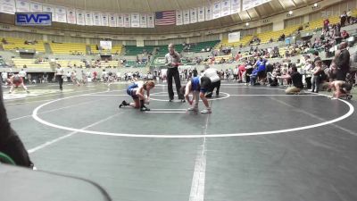 100 lbs Rr Rnd 3 - Madilyn Phillips, Mighty Bluebirds Wrestling vs Laoghaire Carpenter, Mountain View Stingers Wrestling