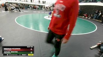 157 lbs Cons. Round 4 - Samuel Skelton, Thermopolis vs Brennan Mcgowan, Jackson Hole