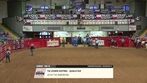 The American | Sunday, Feb. 18, Tie-Down Roping Qualifier, Round 2
