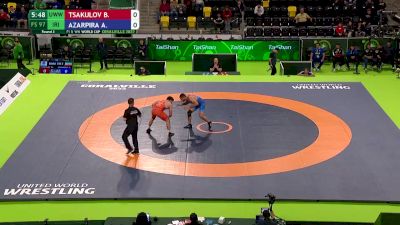 97 kg Rr Rnd 3 - Batyrbek Tsakulov, All World Team vs Amirali Azarpira, Iran