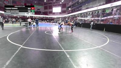 157 lbs Semifinal - Benji Martinez, Timberline vs Gavin Torrez, Meridian