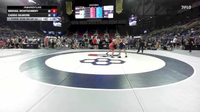 138 lbs Cons. Sub-rd Of 32 - Mikhail Montgomery, OH vs Caddo Gilmore, AR