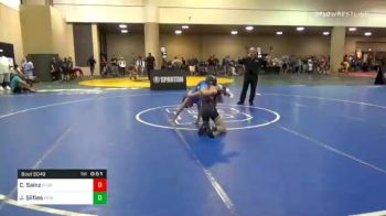 82 lbs Consolation - Carlos Sainz, Florida vs Jack Silfies, New Hampshire