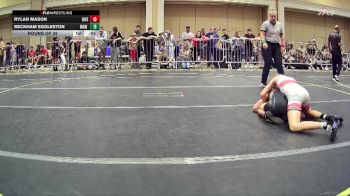 95 lbs Round Of 32 - Rylan Mason, Riverside Rascal vs Beckham Eggleston, MAW Wrestling Academy